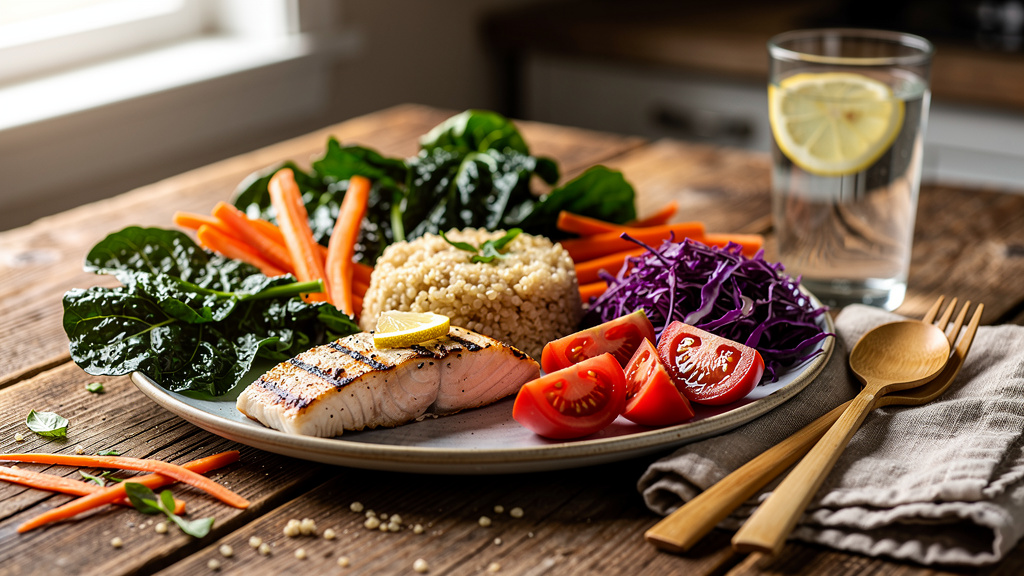 Wholesome nutritious meal for cancer wellness