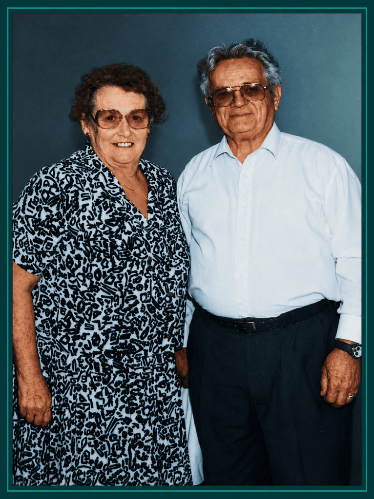 Mum and Dad Jean Wright and Bill Wright